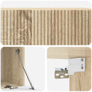 Væghængt TV-skab Sonoma-eg 98 x 41 x 30 cm Konstrueret træ