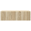 Væghængt TV-skab Sonoma-eg 98 x 41 x 30 cm Konstrueret træ