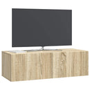 Væghængt TV-skab Sonoma-eg 98 x 41 x 30 cm Konstrueret træ