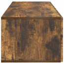 Væghængt TV-skab Røget eg 98 x 41 x 30 cm Konstrueret træ