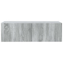 Væghængt TV-skab Grå sonoma-eg 98 x 41 x 30 cm Konstrueret træ