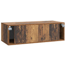 Væghængt TV-skab Gammelt træ 98 x 41 x 30 cm Konstrueret træ