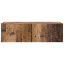 Væghængt TV-skab Gammelt træ 98 x 41 x 30 cm Konstrueret træ
