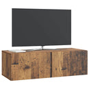 Væghængt TV-skab Gammelt træ 98 x 41 x 30 cm Konstrueret træ