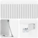 Væghængt TV-skab Hvid 59,5 x 31 x 30 cm Konstrueret træ