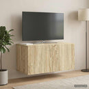 Væghængt TV-skab Sonoma-eg 59,5 x 31 x 30 cm Konstrueret træ