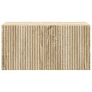 Væghængt TV-skab Sonoma-eg 59,5 x 31 x 30 cm Konstrueret træ
