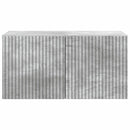 Væghængt TV-skab Betongrå 59,5 x 31 x 30 cm Konstrueret træ