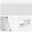 Væghængt TV-skab Vægmonteret Hvid højglans 59,5 x 31 x 30 cm