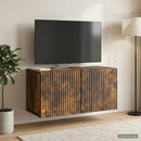 Væghængt TV-skab Røget eg 59,5 x 31 x 30 cm Konstrueret træ