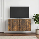 Væghængt TV-skab Røget eg 59,5 x 31 x 30 cm Konstrueret træ