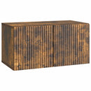 Væghængt TV-skab Røget eg 59,5 x 31 x 30 cm Konstrueret træ