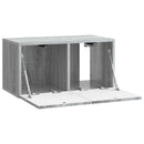 Væghængt TV-skab Vægmonteret Grå sonoma-eg 59,5 x 31 x 30 cm