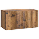 Væghængt TV-skab Gammelt træ 59,5 x 31 x 30 cm Konstrueret træ