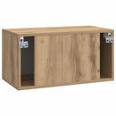 Væghængt TV-skab Artisan-eg 59,5 x 31 x 30 cm Konstrueret træ