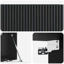 Væghængt TV-skab Sort 78,5 x 31 x 30 cm Konstrueret træ