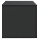 Væghængt TV-skab Sort 78,5 x 31 x 30 cm Konstrueret træ