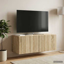 Væghængt TV-skab Sonoma-eg 78,5 x 31 x 30 cm Konstrueret træ