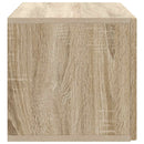 Væghængt TV-skab Sonoma-eg 78,5 x 31 x 30 cm Konstrueret træ