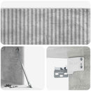 Væghængt TV-skab Betongrå 78,5 x 31 x 30 cm Konstrueret træ
