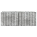Væghængt TV-skab Betongrå 78,5 x 31 x 30 cm Konstrueret træ