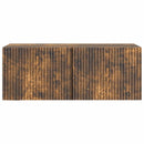 Væghængt TV-skab Røget eg 78,5 x 31 x 30 cm Konstrueret træ