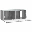 Væghængt TV-skab Vægmonteret Grå sonoma-eg 78,5 x 31 x 30 cm