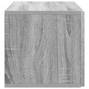 Væghængt TV-skab Vægmonteret Grå sonoma-eg 78,5 x 31 x 30 cm