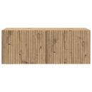 Væghængt TV-skab Artisan-eg 78,5 x 31 x 30 cm Konstrueret træ