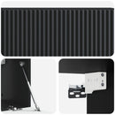 Væghængt TV-skab Sort 98 x 31 x 30 cm Konstrueret træ
