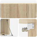 Væghængt TV-skab Sonoma-eg 98 x 31 x 30 cm Konstrueret træ