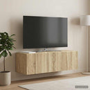 Væghængt TV-skab Sonoma-eg 98 x 31 x 30 cm Konstrueret træ