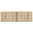 Væghængt TV-skab Sonoma-eg 98 x 31 x 30 cm Konstrueret træ