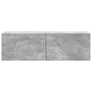 Væghængt TV-skab Betongrå 98 x 31 x 30 cm Konstrueret træ