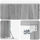 Væghængt TV-skab Grå sonoma-eg 98 x 31 x 30 cm Konstrueret træ
