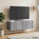 Væghængt TV-skab Grå sonoma-eg 98 x 31 x 30 cm Konstrueret træ