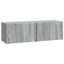 Væghængt TV-skab Grå sonoma-eg 98 x 31 x 30 cm Konstrueret træ
