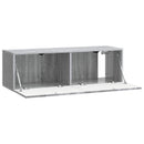 Væghængt TV-skab Grå sonoma-eg 98 x 31 x 30 cm Konstrueret træ
