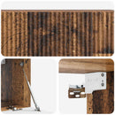 Væghængt TV-skab Gammelt træ 98 x 31 x 30 cm Konstrueret træ