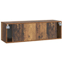 Væghængt TV-skab Gammelt træ 98 x 31 x 30 cm Konstrueret træ