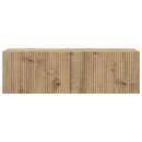Væghængt TV-skab Artisan-eg 98 x 31 x 30 cm Konstrueret træ