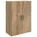 Vægmonteret skab 66 x 34,5 x 90 cm Konstrueret træ Artisan-eg