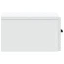 Væghængt Natbord 2 pcs Hvid 34,5 x 33 x 20 cm Konstrueret træ