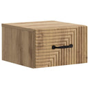 Væghængt Natbord med skuffe 2 pcs Artisan-eg 34,5 x 33 x 20 cm