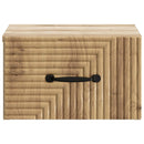 Væghængt Natbord med skuffe 2 pcs Artisan-eg 34,5 x 33 x 20 cm
