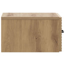 Væghængt Natbord med skuffe 2 pcs Artisan-eg 34,5 x 33 x 20 cm