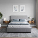 Væghængt Natbord med skuffe 2 pcs Gammelt træ 49 x 34,5 x 20 cm