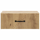 Væghængt Natbord med skuffe 2 pcs Artisan-eg 49 x 34,5 x 20 cm