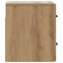 Væghængt Natbord med skuffe 2 pcs Artisan-eg 34,5 x 33 x 40 cm