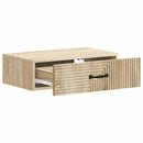 Væghængt Sideskab Sonoma-eg 59 x 34,5 x 17 cm Konstrueret træ